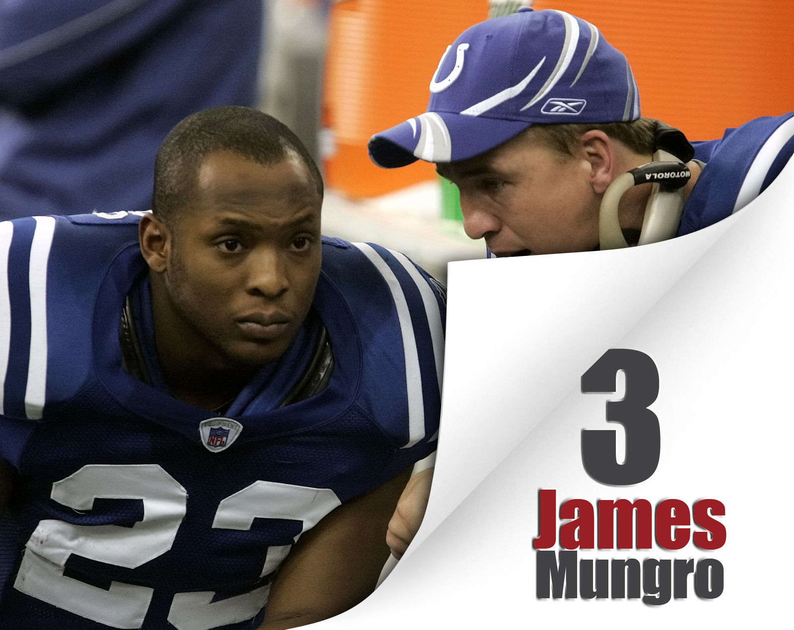 Touchdown catches by Peyton Manning's receivers